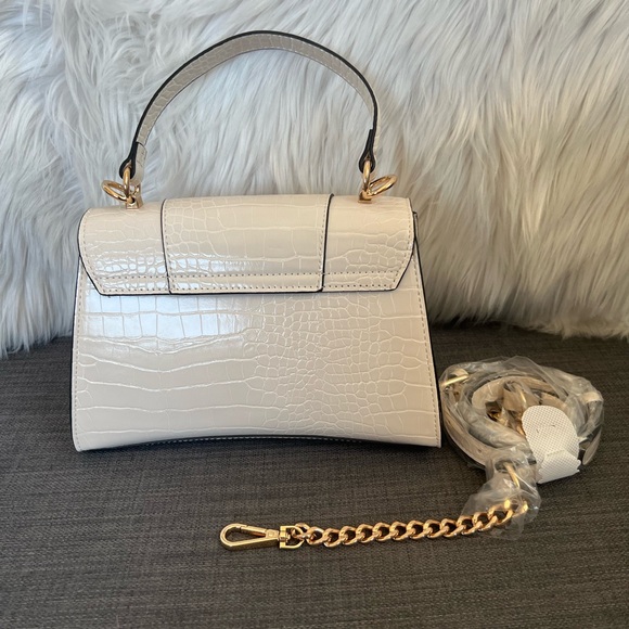 NWT ALDO SMALL SATCHEL CROSSBODY BAG PURSE WITH FLAP